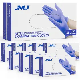 25301022 JMU Nitrile Gloves Mil Disposable Latex Vi