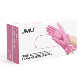 25301052 JMU Disposable Nitrile Exam Gloves Mil Powder Latex