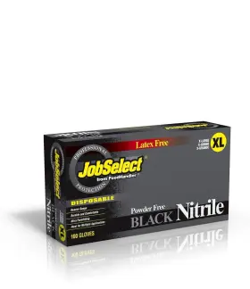 103-218-BLK JOBSELECT Nitrile Gloves Box Pack