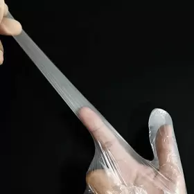 955341595705 JR RUTIEN Disposable Food Gloves Thickest Latex #3