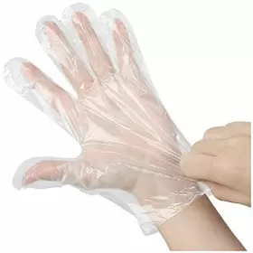 955341595705 JR RUTIEN Disposable Food Gloves Thickest Latex