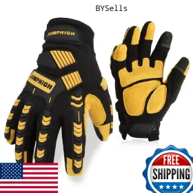 B0C6NV4QBG JUMPHIGH Impact Gloves Mechanic Touchscreen Redu
