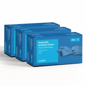 JSS-NITPW-300-BLE-SM JUSSSTUFF Synthetic Nitrile Exam Latex
