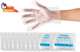 Axslc JUVALE Disposable Food Gloves Safe Glo