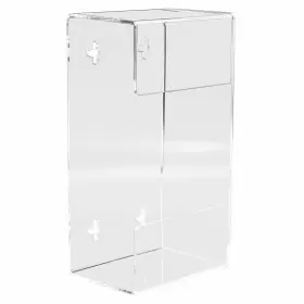 AH110 KANTEK Wall Acrylic Glove Box Holder Dispenser Single #3