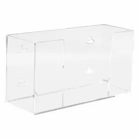 AH145 KANTEK Wall Acrylic Glove Box Holder Dispenser