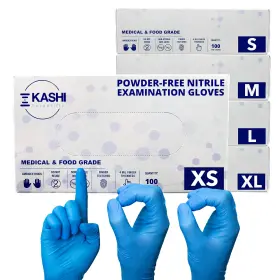 103C KASHI SCIENTIFIC Medical Examination Nitrile Gloves