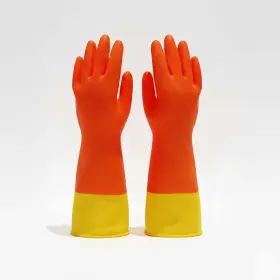 M-USF-RUBGLVS101-M KGALLERY Latex Dishwashing Gloves