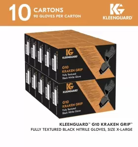 49278 KIMBERLY-CLARK Kleenguard Kraken Grip Nitrile Gloves