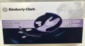 52818 KIMBERLY-CLARK Nitrile Powder Exam Gloves Med Lavender #2