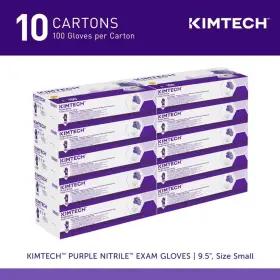 55081-58 KIMBERLY-CLARK Cartons Kimtech Nitrile Powder Exam #3