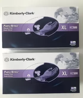 55084 KIMBERLY-CLARK Nitrile Powder Gloves Exam Disposable