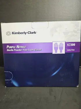 55091 KIMBERLY-CLARK Nitrile Exam Gloves Powder