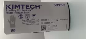 53139 KIMTECH Stering Nitrile Exam Gloves Powder Box #2
