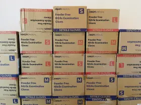 6340313 KINGFA Nitrile Medical Gloves Mil Latex Powder #3