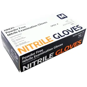973163402940 KINGFA Nitrile Exam Gloves Disposable Mil #2