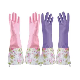 751474891556 KINGFINGER Dishwashing Glovespvc Waterproof Cuff