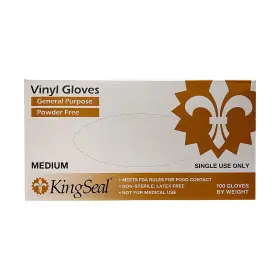 602571722406 KINGSEAL Disposable Gloves Powder Latex Mil #3