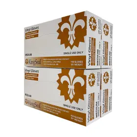 602571722406 KINGSEAL Disposable Gloves Powder Latex Mil