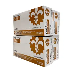 602571724127 KINGSEAL General Disposable Gloves Powder Mil
