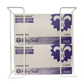 602571770124 KINGSEAL Disposable Glove Tissue Box Holder Rack