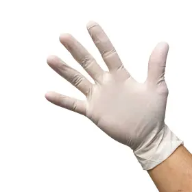 602571772067 KINGSEAL Latex General Gloves Powder Mil Medical #2