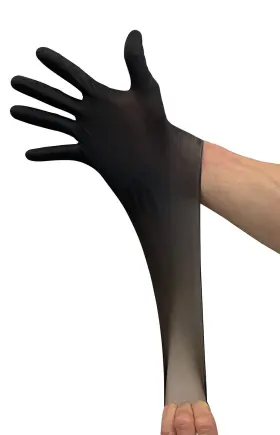 602571830064 KINGSEAL Ultrablack Nitrile Exam Gloves Medical #3