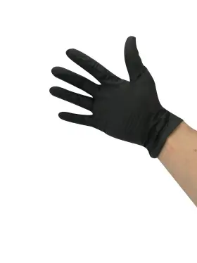 602571830774 KINGSEAL Ultrablack Nitrile Gloves Mils #3