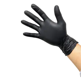 602571840087 KINGSEAL Ultrablack Nitrile Exam Gloves Mil #3