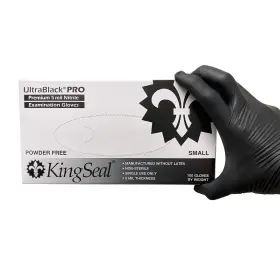 602571844061 KINGSEAL Ultrablack Pro Medical Nitrile Exam Mil