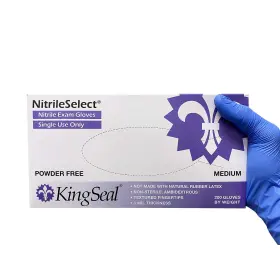 855-07B KINGSEAL Nitrileselect Nitrile Exam Gloves Mil