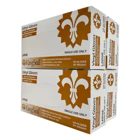 B013KPLI7A KINGSEAL General Disposable Gloves Powder Mil