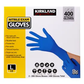 313055732759 KIRKLAND Nitrile Exam Gloves Disposable Latex