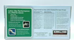 445022583507 KIRKLAND SIGNATURE Nitrile Exam Gloves #2