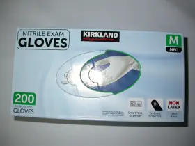 476120 KIRKLAND SIGNATURE Nitrile Exam Gloves
