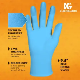 036000543339 KLEENGUARD Flex Nitrile Gloves Mil Ambidextrous #3