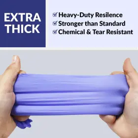 744759324641 KLEX Nitrile Exam Gloves Medical Powder Rubber #3