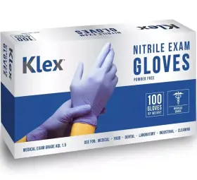 814491029057 KLEX Boxs Nitrile Exam Gloves Medical Powder