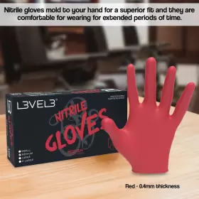 850016995223 L3 Level Nitrile Gloves Disposable Latex #3