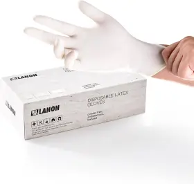 445023067020 LANON PROTECTION Mil Latex Disposable Gloves
