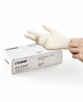 850003937014 LANON PROTECTION Mil Latex Disposable Gloves