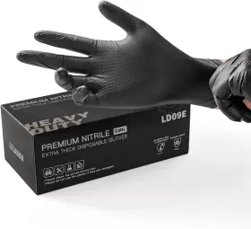 LD09E LANON PROTECTION Mil Nitrile Gloves Food Safe Latex Fu