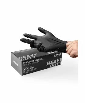 LDT09 LANON PROTECTION Nitrile Disposable Gloves Food Safe Du