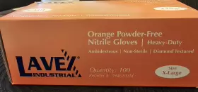 3946203XL LAVEX INDUSTRIAL Powder Nitrile Gloves Mil #2