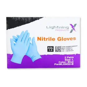 850052312411 LIGHTNING X PRODUCTS Nitrile Glove Packed Pai #2