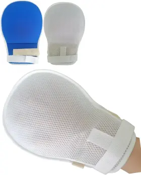 Lbwx LMARAY Dementia Restraint Gloves Pack Breathable Anti
