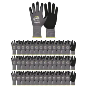 B0FDX4P5Q2 LOCCEF Microfoam Nitrile Coated Gloves Seamless Ce
