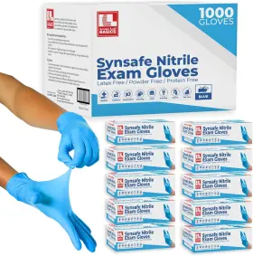 313032496438 LONDON LABS Synsafe Mil Nitrile Exam Gloves