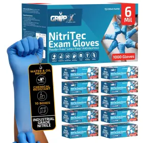 850023950123 LONDON LABS Mil Nitrile Gloves Incredibly Powder