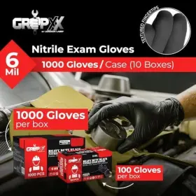 850029398585 LONDON LABS Nitrile Exam Gloves Disposable Latex #2